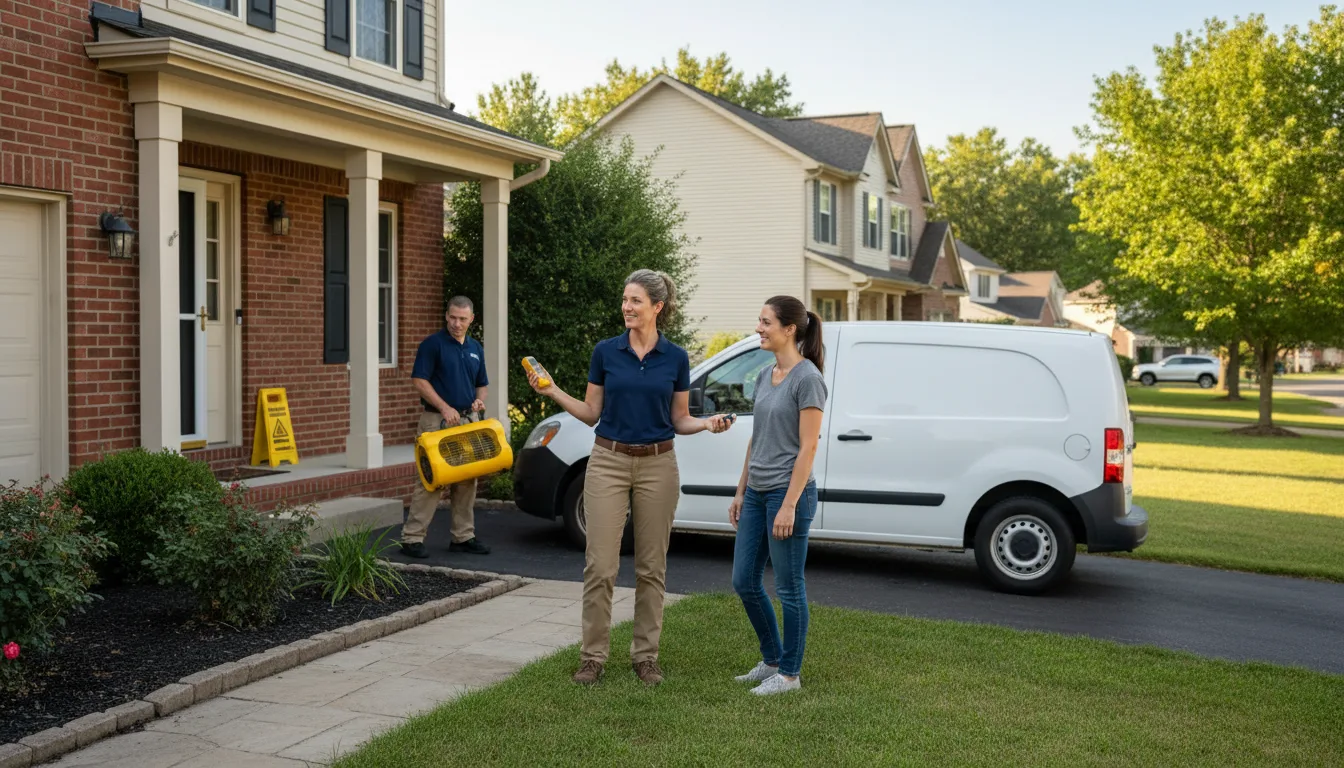 Water restoration image for Mildew Remediation in Brenham, TX